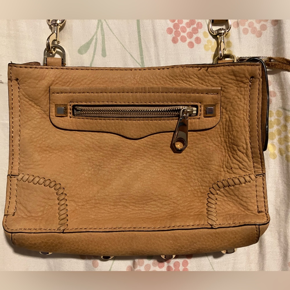 Rebecca Minkoff Gold/Tan Leather Women's Crossbody bag